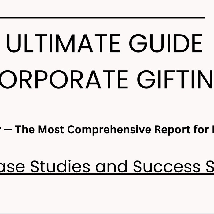 This article is Part 11 of our Corporate Gifting Series — a research-based exploration into the psychology, strategy, and cultural impact of sweet gift giving.