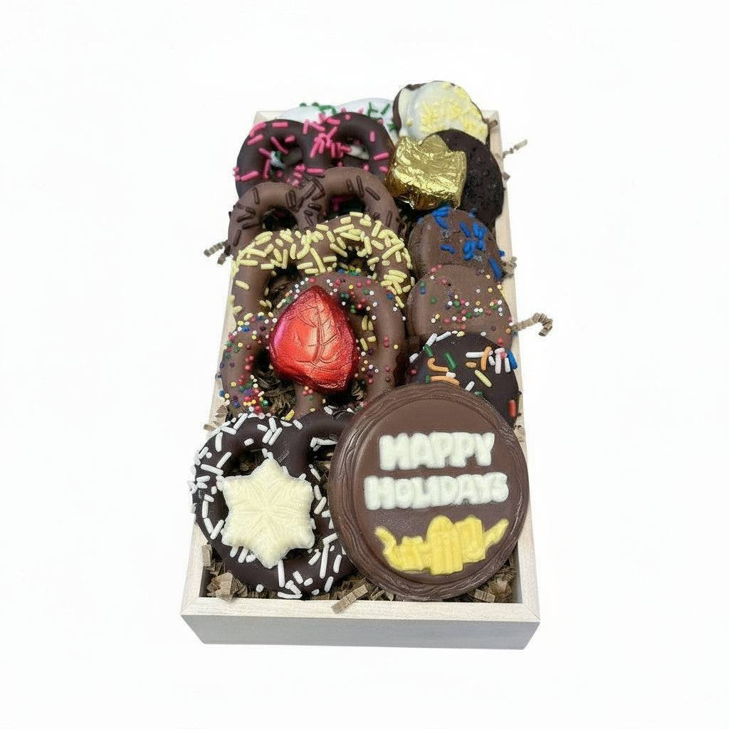 Passover Chocolate Gifts Tray - Pretzels & Oreos from The Sweet Tooth
