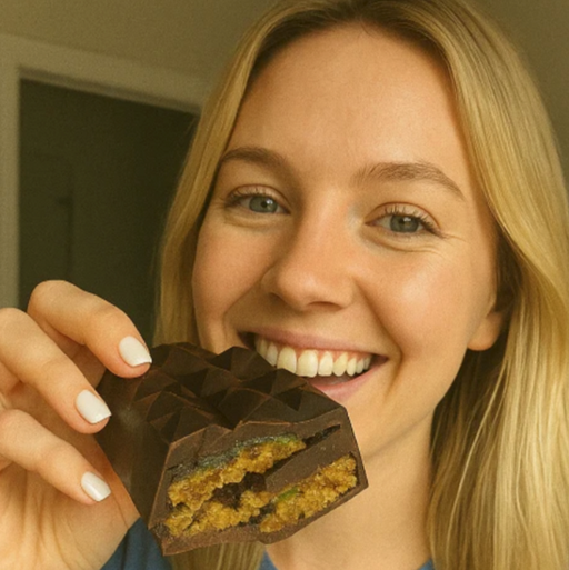 Handmade dubai chocolate bar