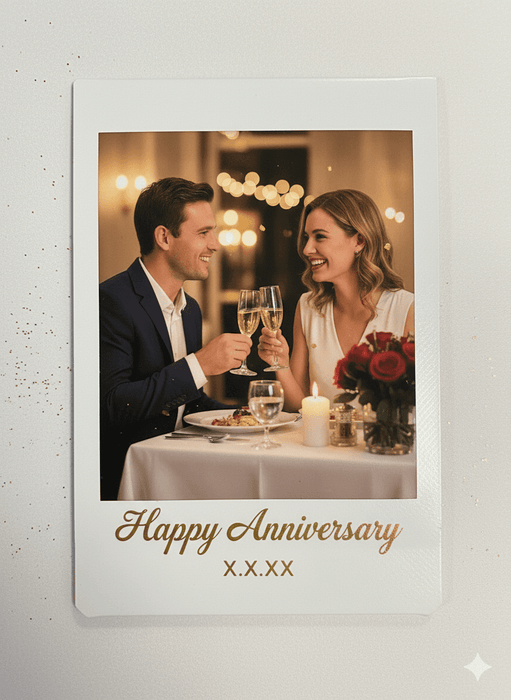 Edible Chocolate Anniversary Photo Frame – A Gift as Unique as Your Love