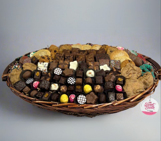 Chocolate and treats basket --get well soon