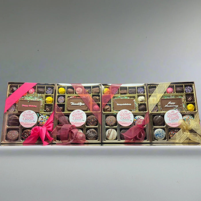 "Say It with Chocolate" Personalized Gift Box