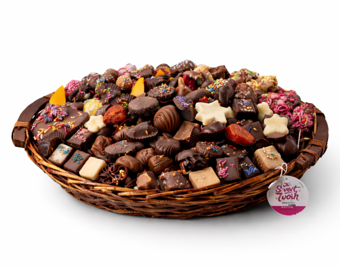 Best chocolate gift basket for men — handmade at The Sweet Tooth in North Miami Beach since 1979