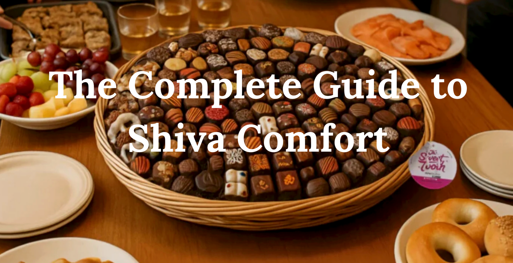 Premium kosher chocolate gift basket for shiva comfort featuring artisanal chocolates, truffles, and gourmet confections by The Sweet Tooth