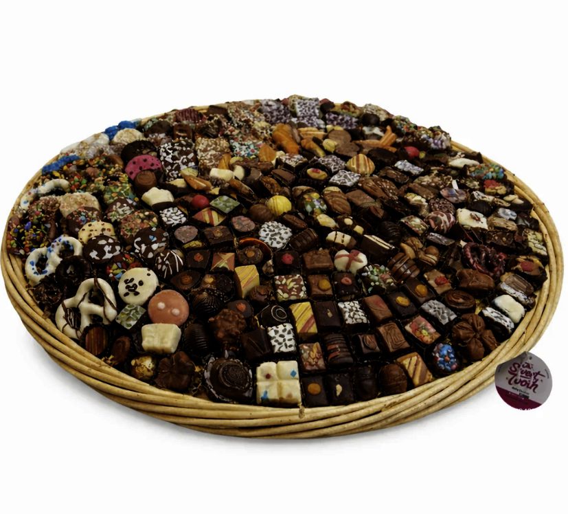 The Sweet Tooth Supreme chocolate gift basket for corporate gifting in Miami