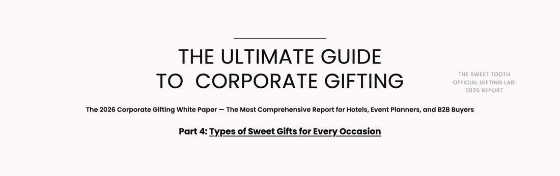 The Sweet Tooth 2026 Corporate Gifting White Paper — Types of Sweet Gifts for Every Occasion