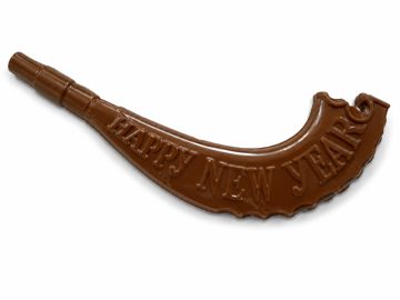 Large Chocolate Shofar – “Happy New Year”