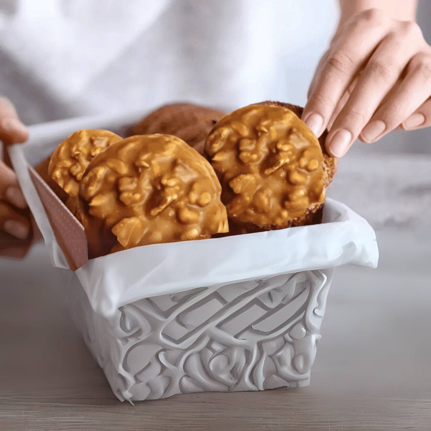 Handmade Pecan Pralines from The Sweet Tooth