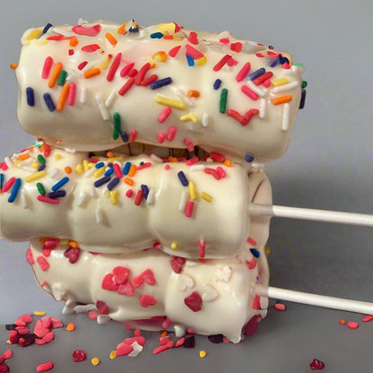 Passover Chocolate Dipped Marshmallow Sticks from The Sweet Tooth