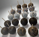 Assorted caramel and chocolate kosher candy apples 