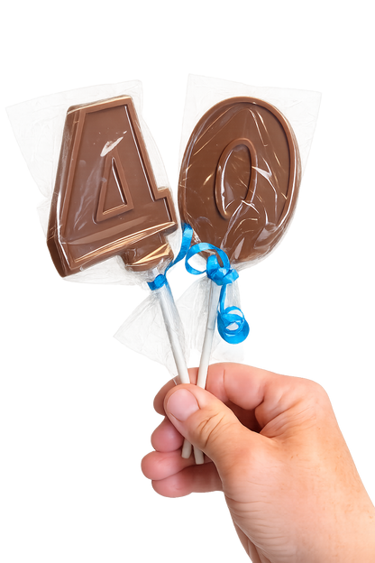 Custom Chocolate Birthday Numbers
