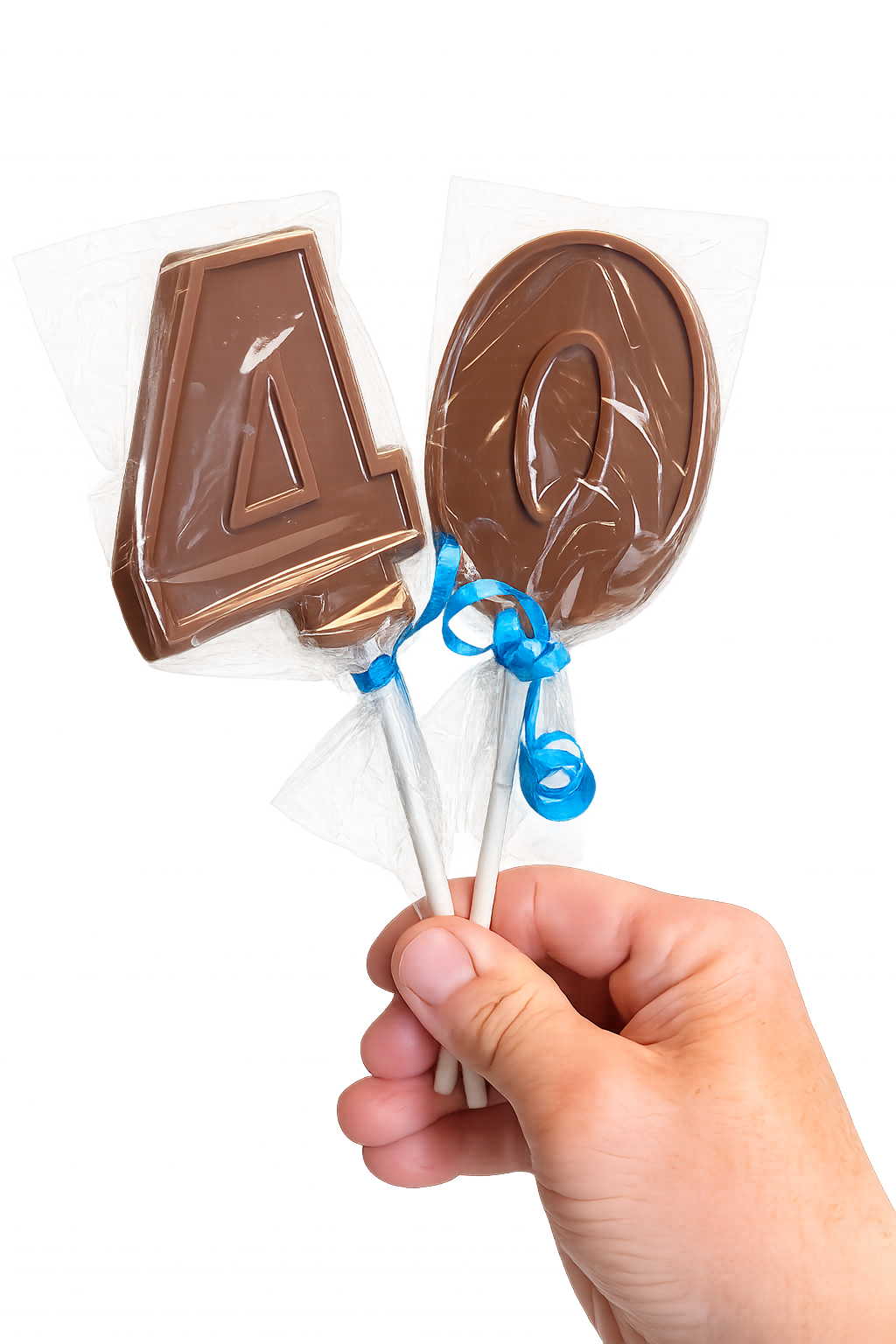 Custom Chocolate Anniversary Numbers