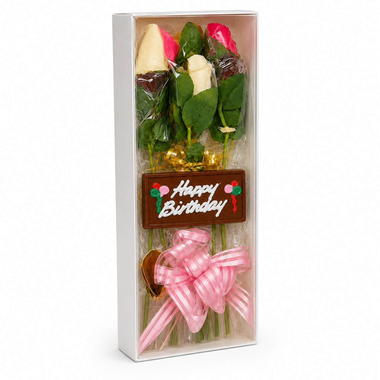 6 chocolate roses from The Sweet Tooth