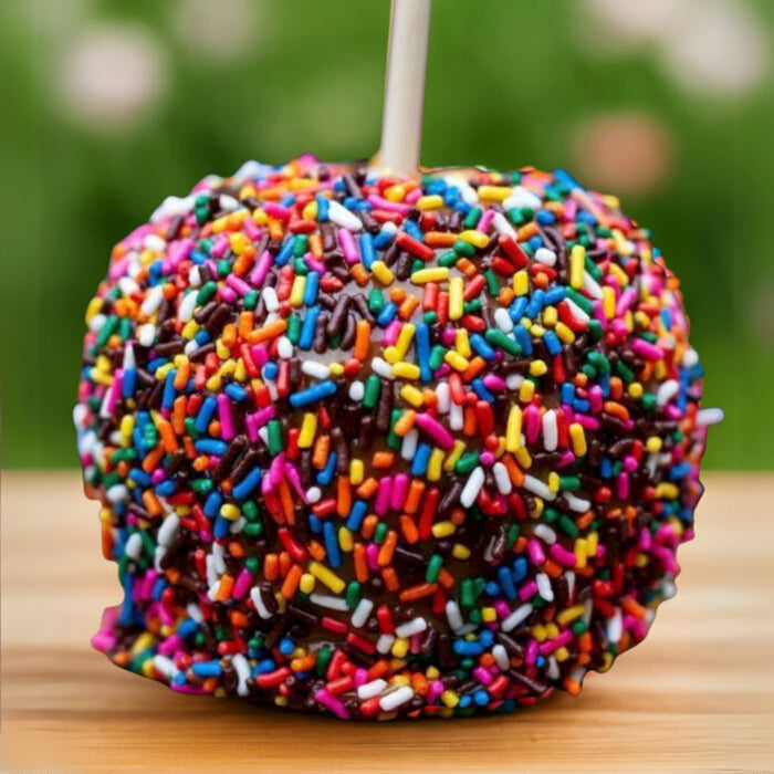 Rosh Hashana Milk Chocolate Caramel Apple
