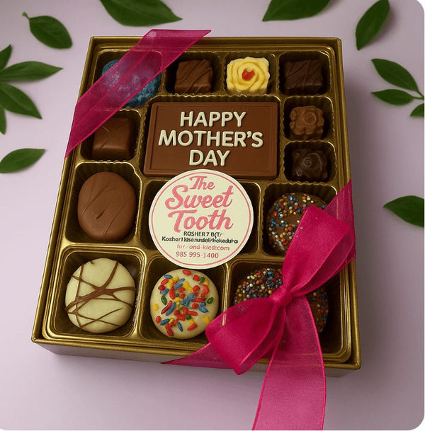 Father’s Day Signature Chocolate Gift Box – 15 Pieces + Chocolate Greeting Card from The Sweet Tooth