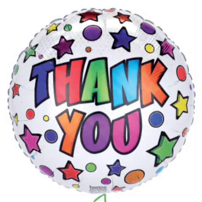The Sweet Tooth Thank You Balloon