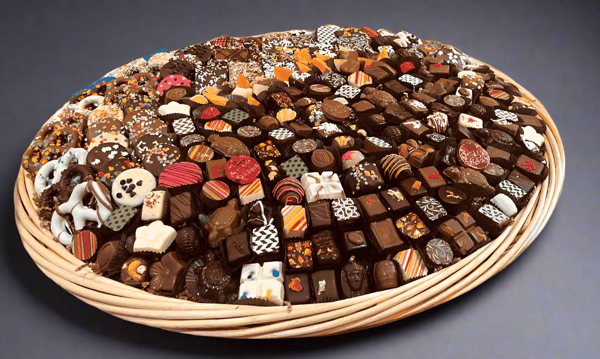 Supreme Gift Basket for Thanksgiving assorted chocoalte