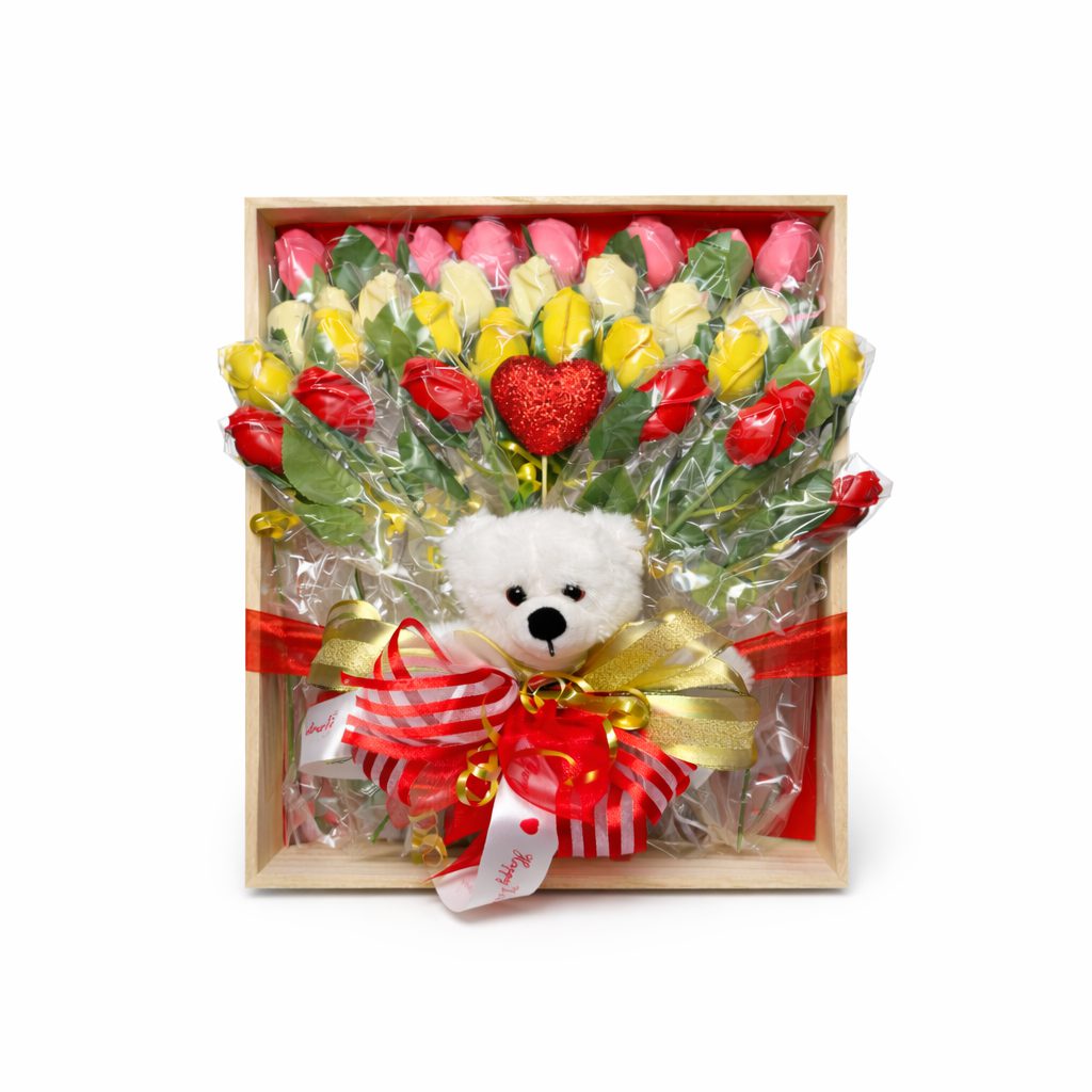 Love in Full Bloom Valentine’s Tray from The Sweet Tooth