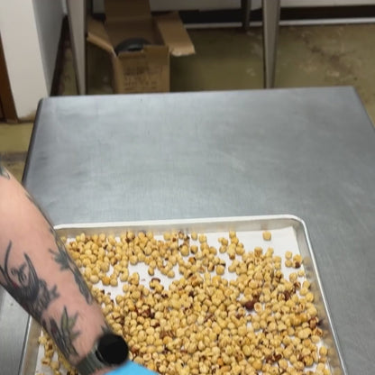 Hazelnuts for Sea Salt Hazelnut Bark at The Sweet Tooth