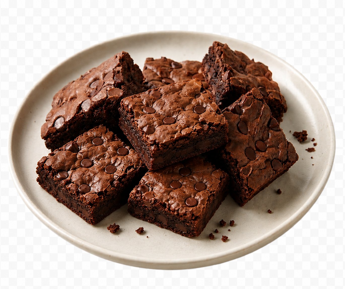 Chocolate Chip Brownies 6 Pack